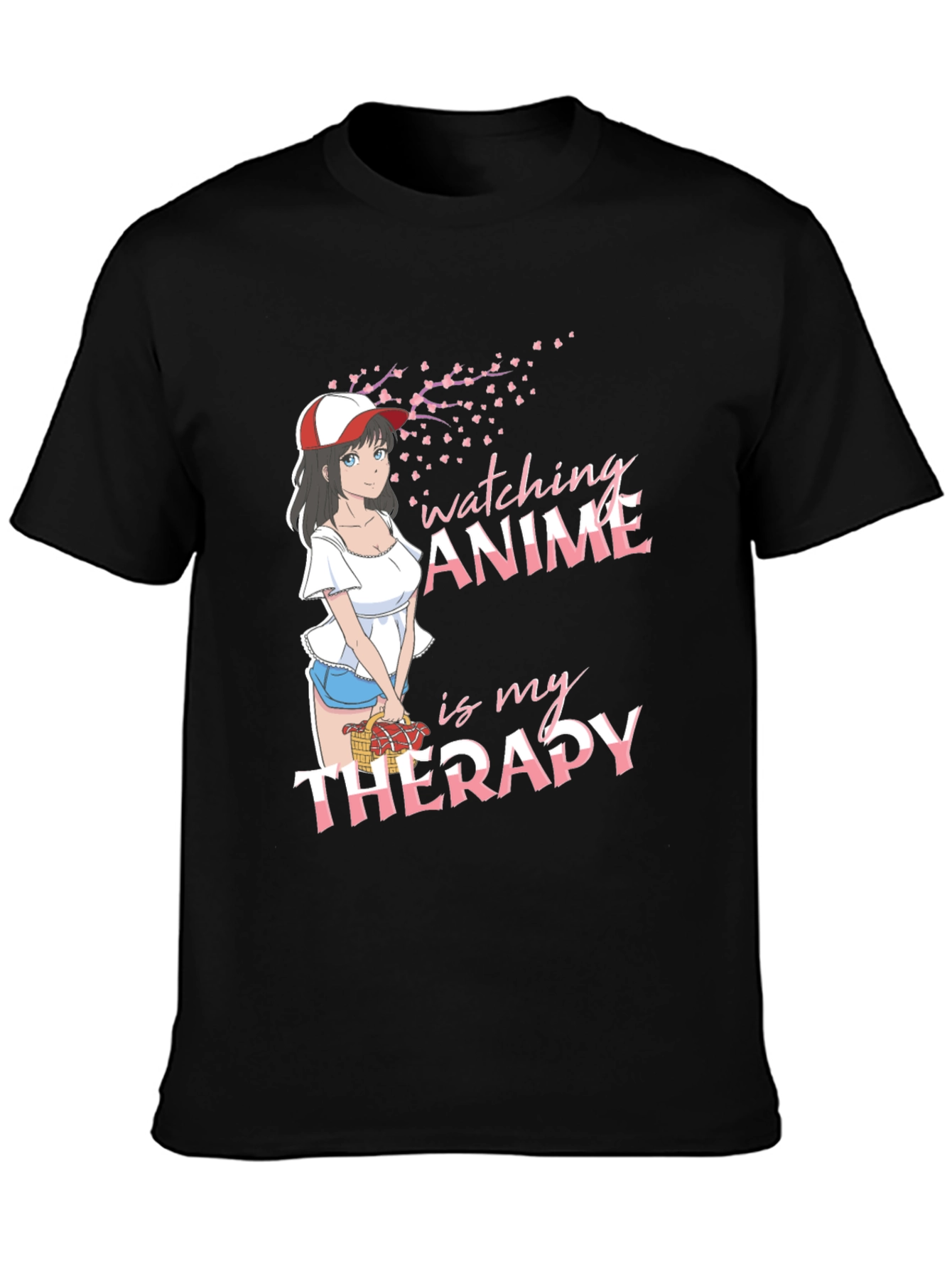 Anime Therapy T-Shirt | Relaxed Fit Cotton Tee