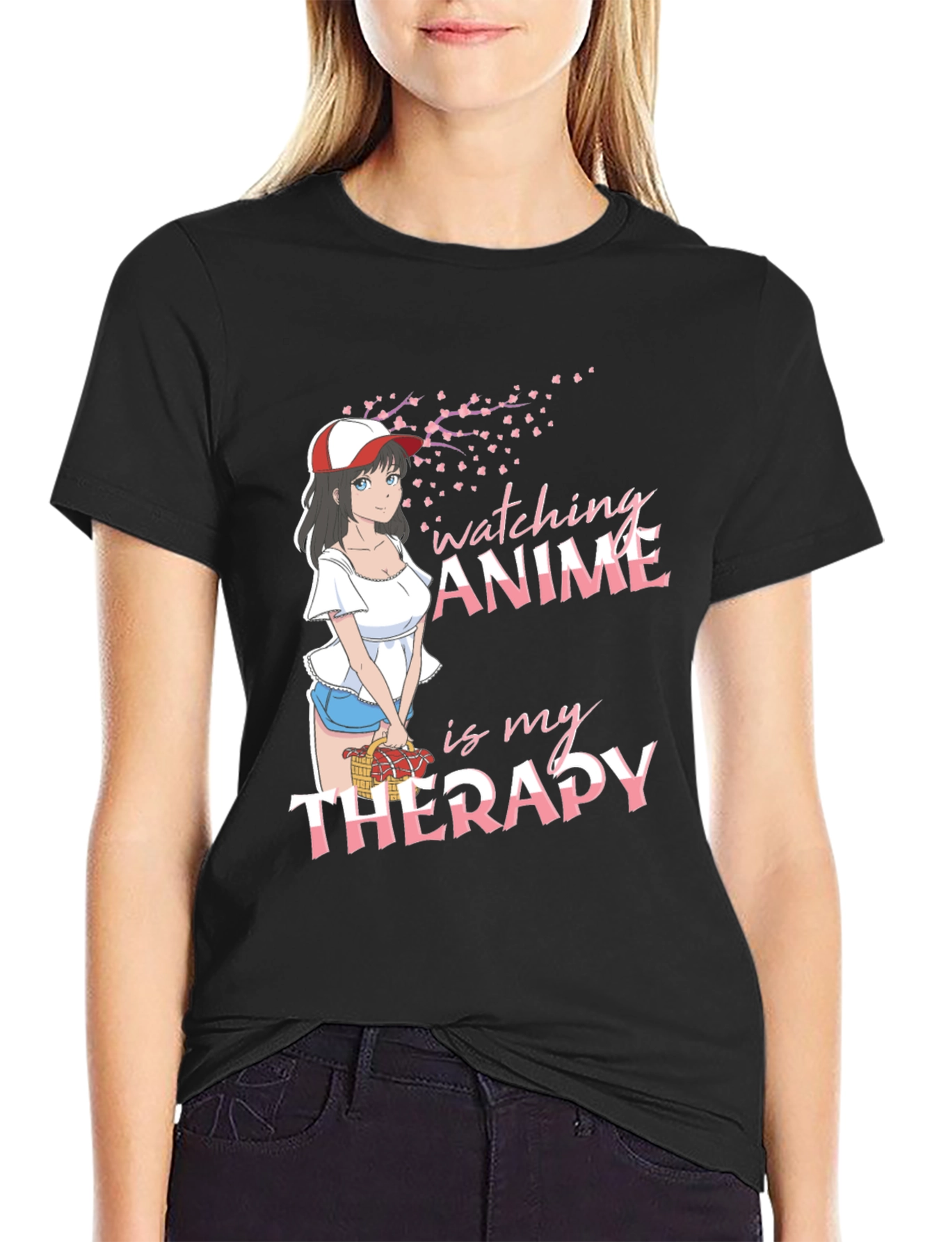 Anime Therapy T-Shirt | Relaxed Fit Cotton Tee