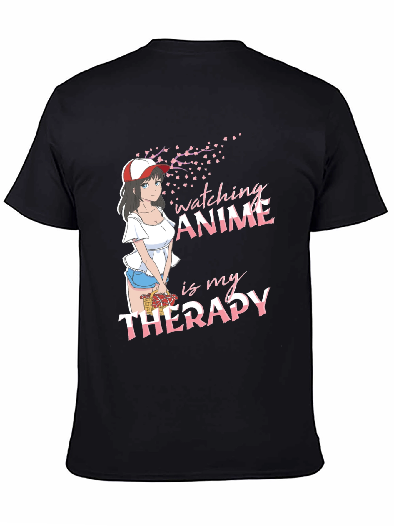 Anime Therapy T-Shirt | Relaxed Fit Cotton Tee