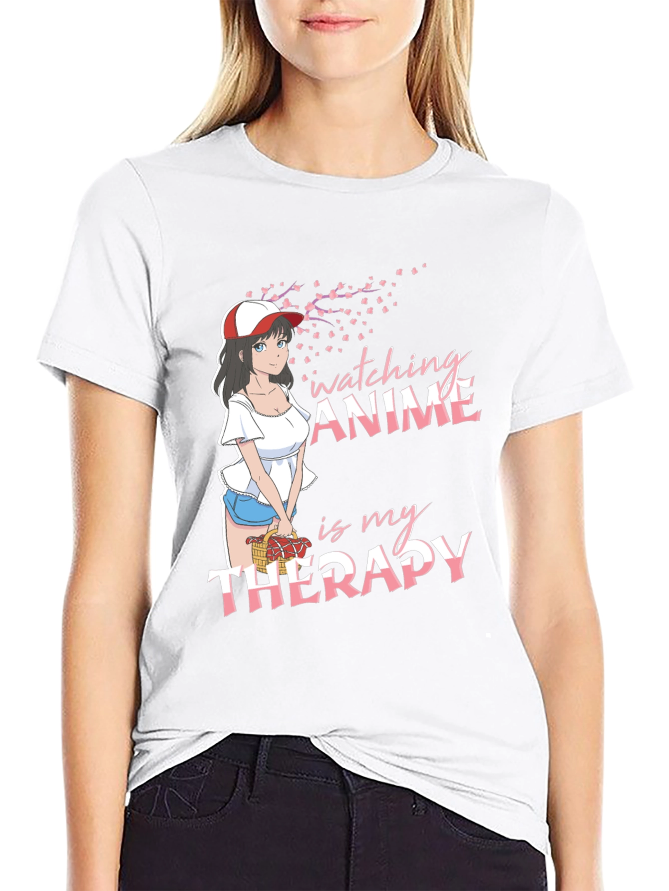 Anime Therapy T-Shirt | Relaxed Fit Cotton Tee