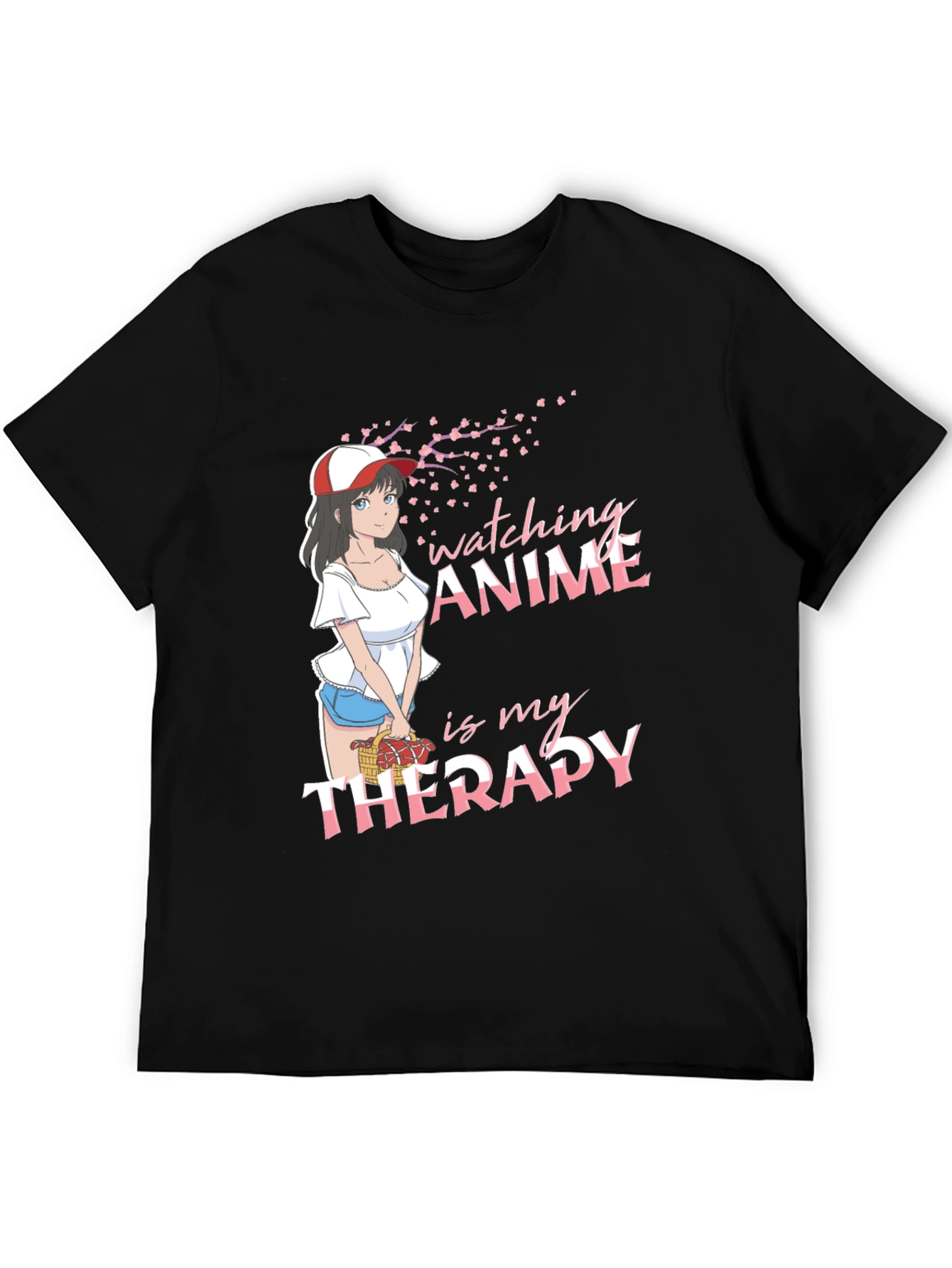 Anime Therapy T-Shirt | Relaxed Fit Cotton Tee