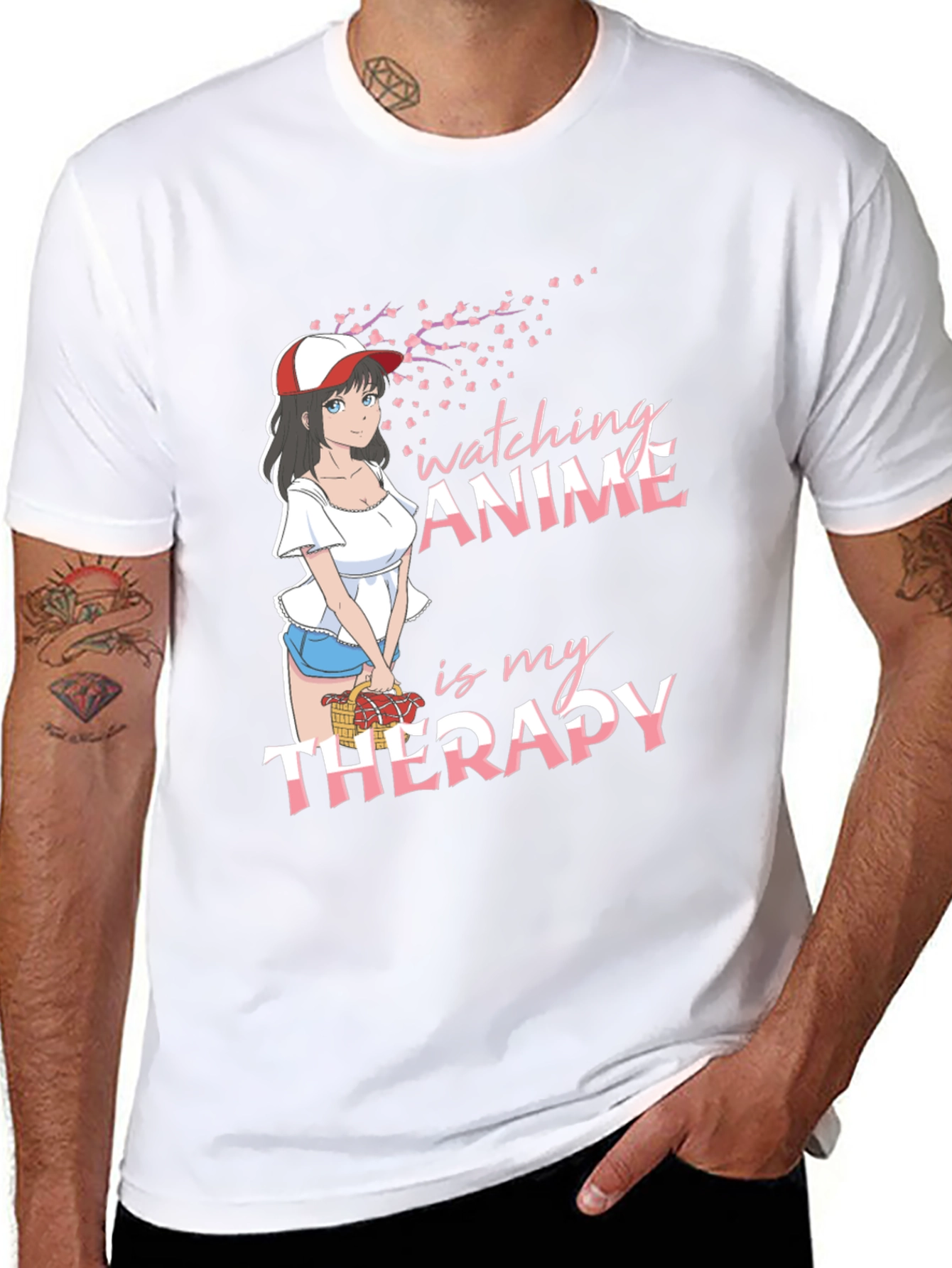 Anime Therapy T-Shirt | Relaxed Fit Cotton Tee