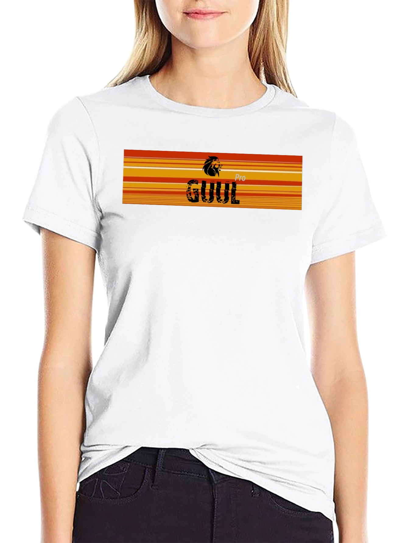 Pro GUUL Lion Graphic Black T-Shirt