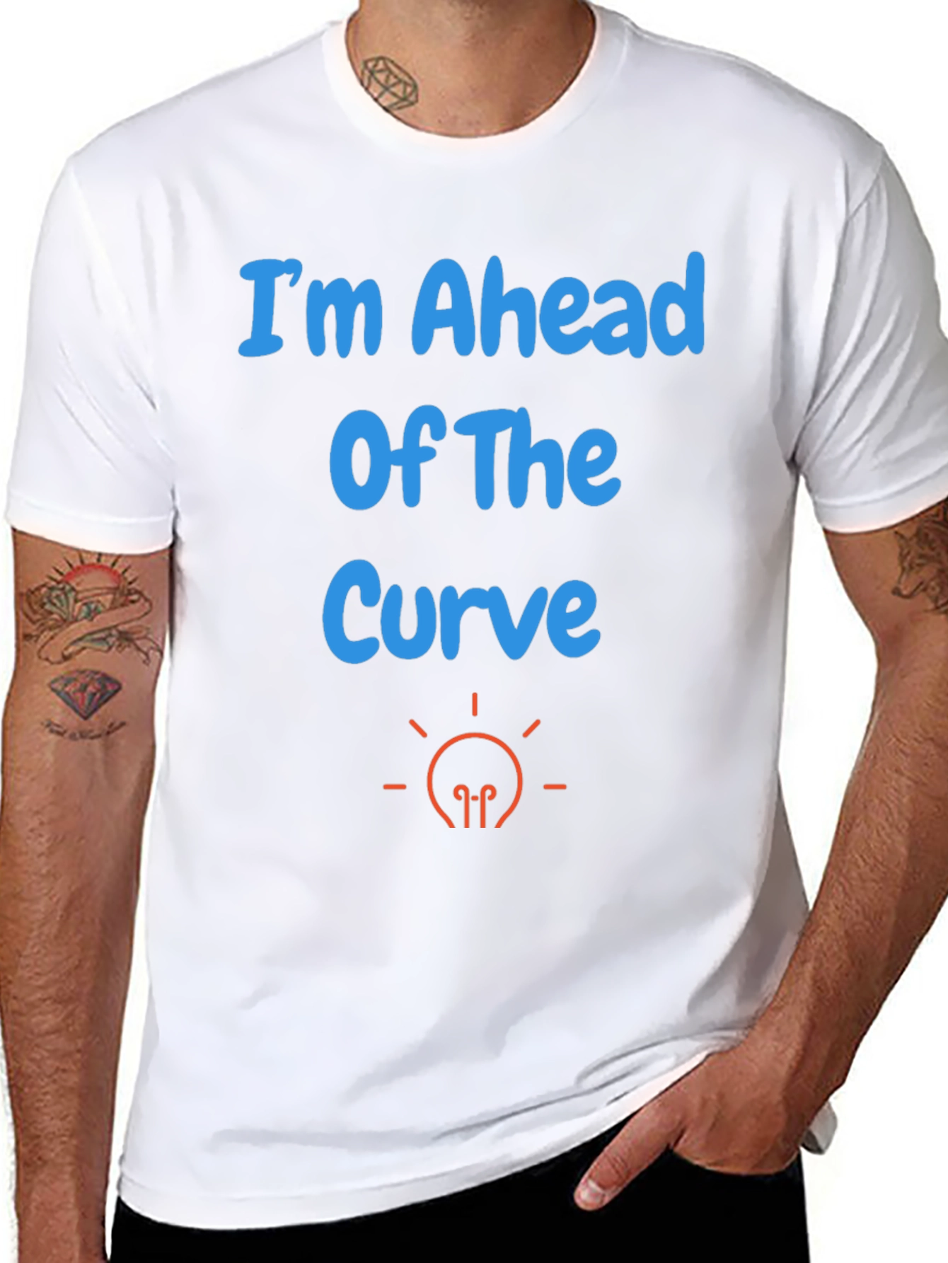 Ahead of the Curve Graphic Tee
