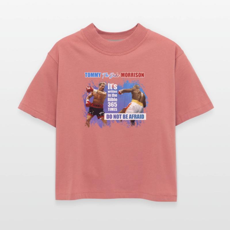 "Do not be afraid" - Tommy Morrison