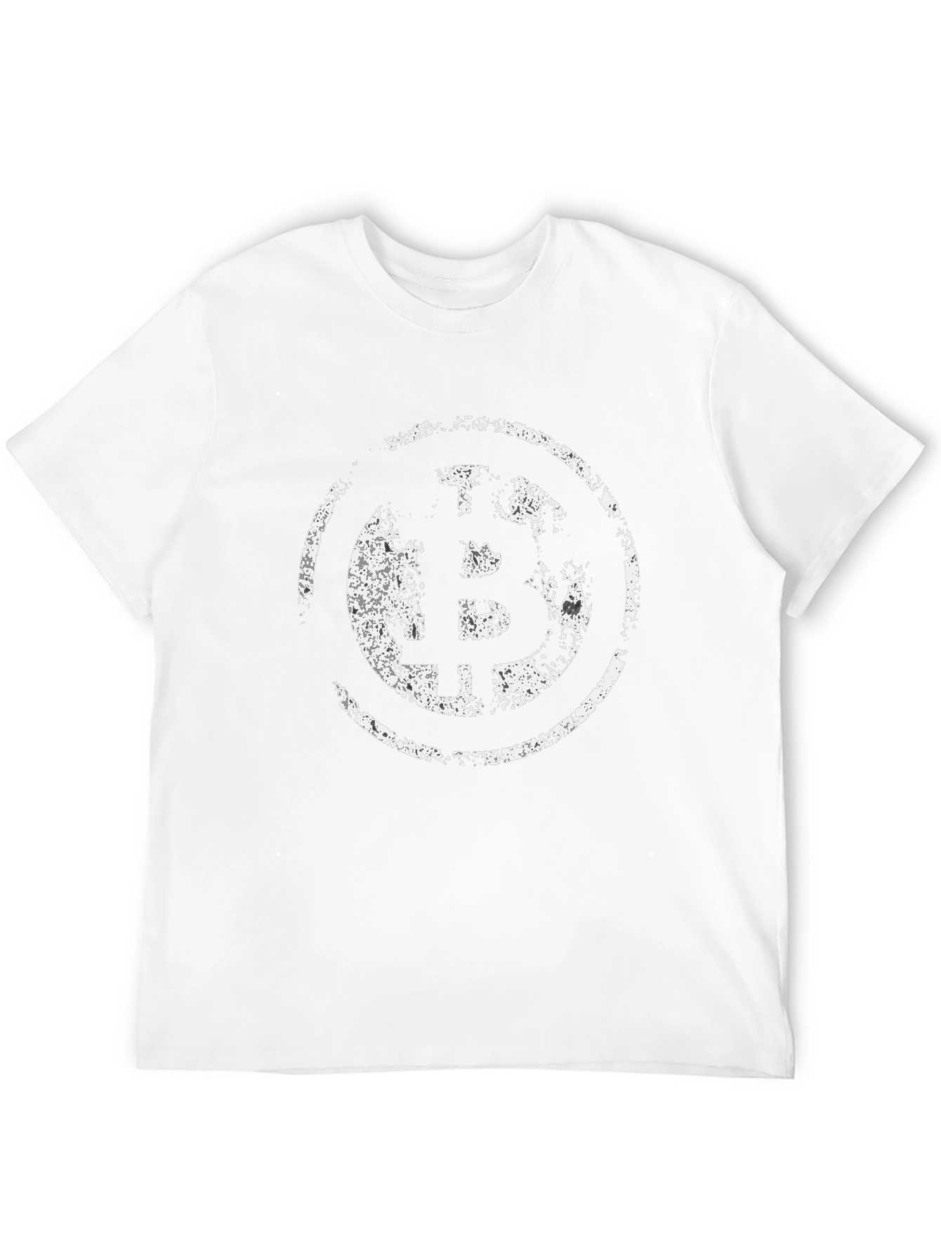 Bitcoin Distressed Graphic Tee - Crypto T-Shirt