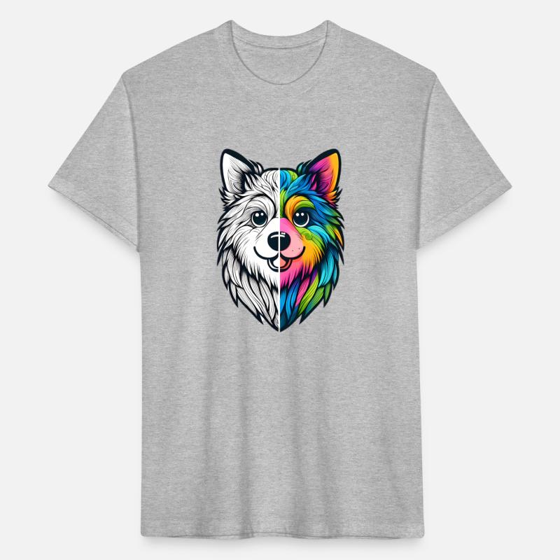 Dog - Detailed Half Monochrome
