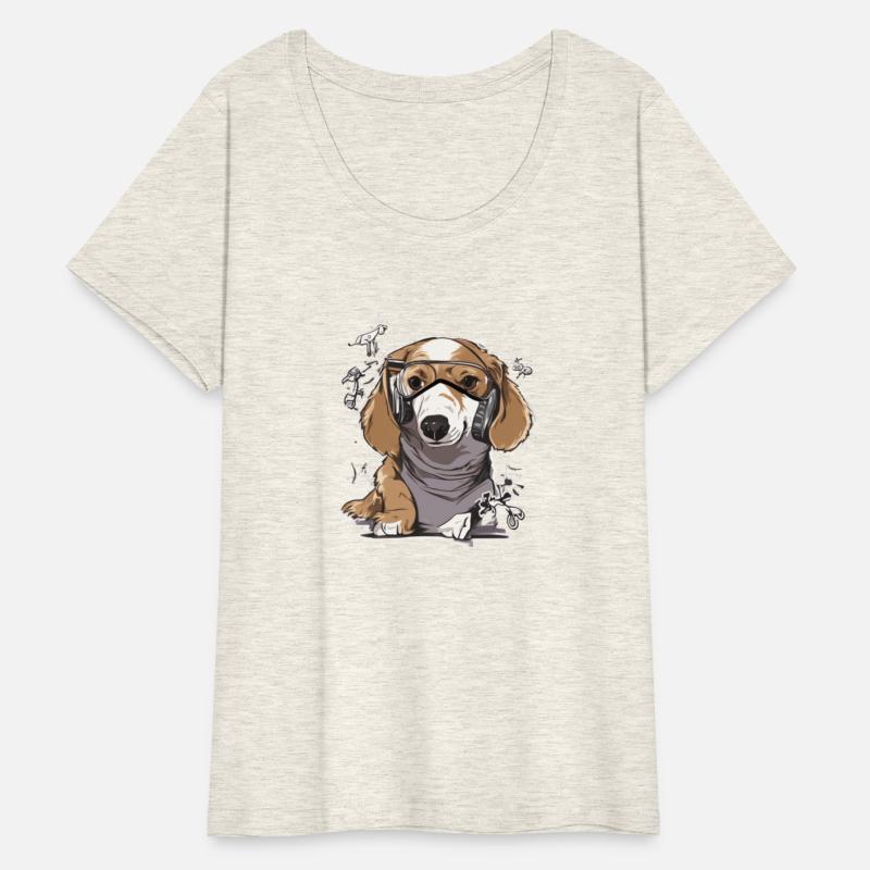 Dog animal art t-shirt