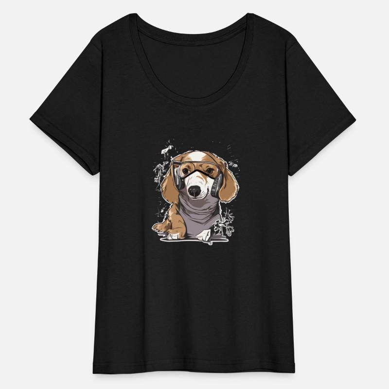 Dog animal art t-shirt