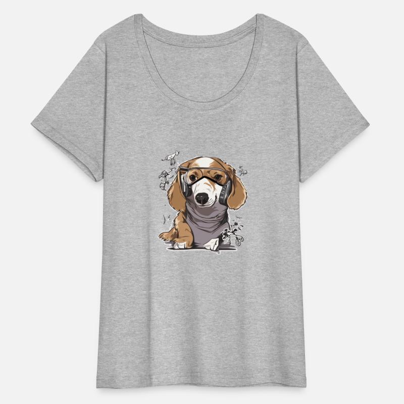 Dog animal art t-shirt