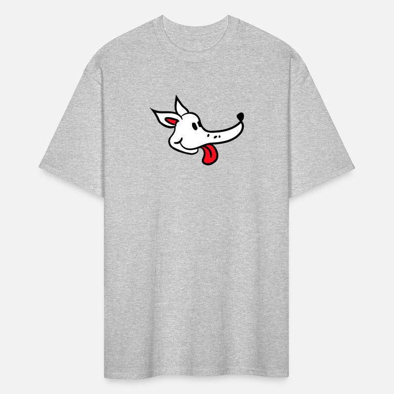 Dog Face Funny Cute Tongue Stick Out Head Cartoon