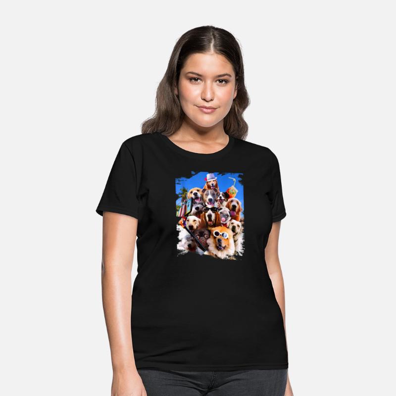 Dog Selfie Wearing Glasses Tank Top