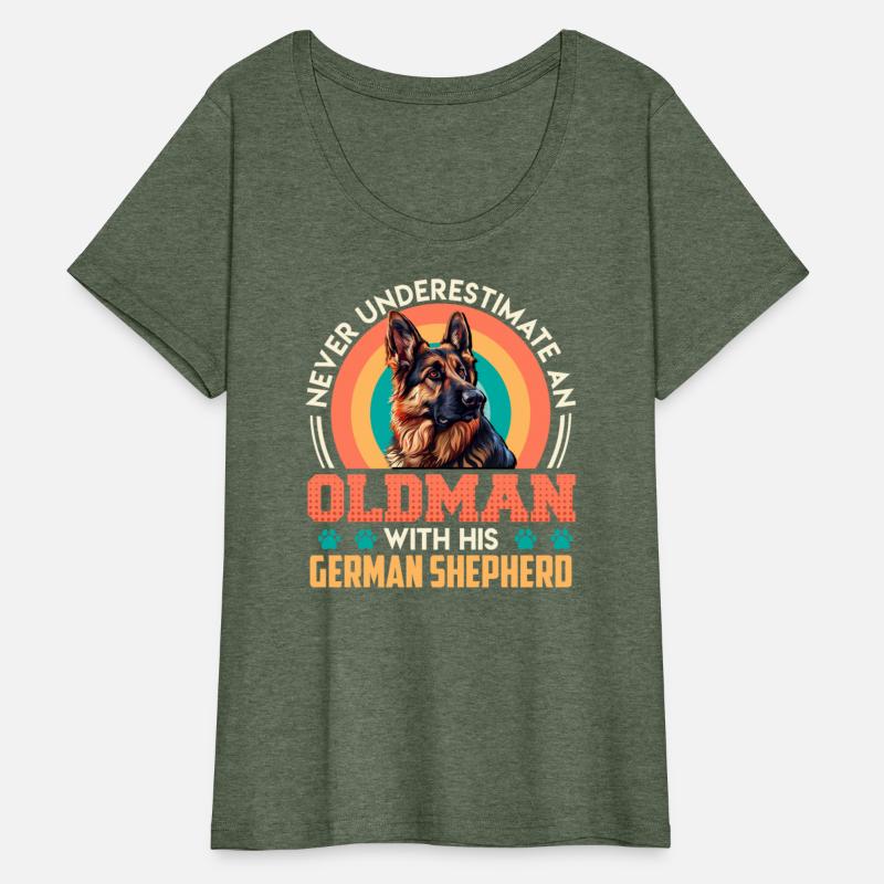 Dogs Grandpa NEVER UNDERESTIMATE AN OLD MAN GERMAN