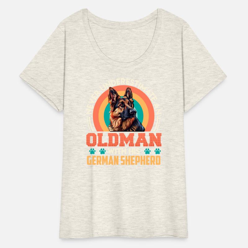 Dogs Grandpa NEVER UNDERESTIMATE AN OLD MAN GERMAN
