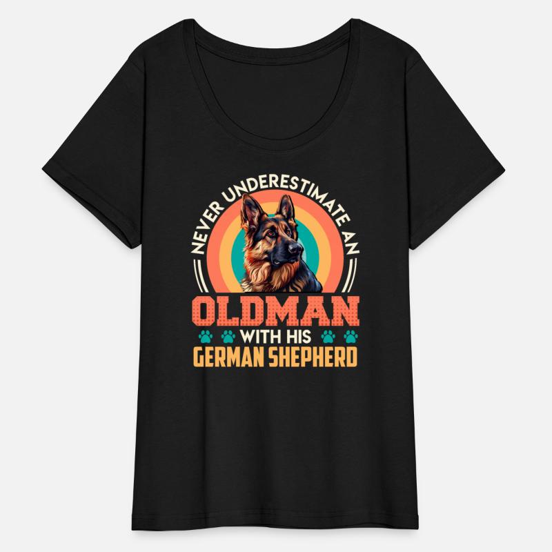 Dogs Grandpa NEVER UNDERESTIMATE AN OLD MAN GERMAN