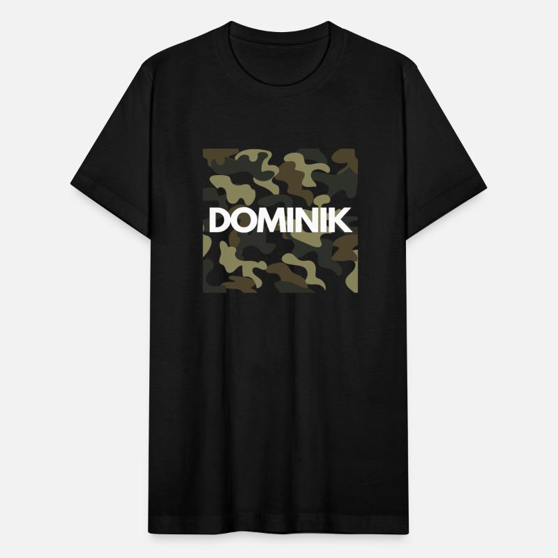 Dominik Name Hoodies Men Good Quality Camouflage