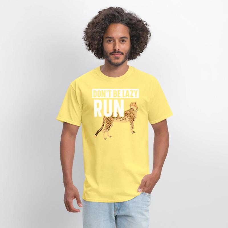 Don't Be Lazy Run Wildlife Zookeeper Cheetah