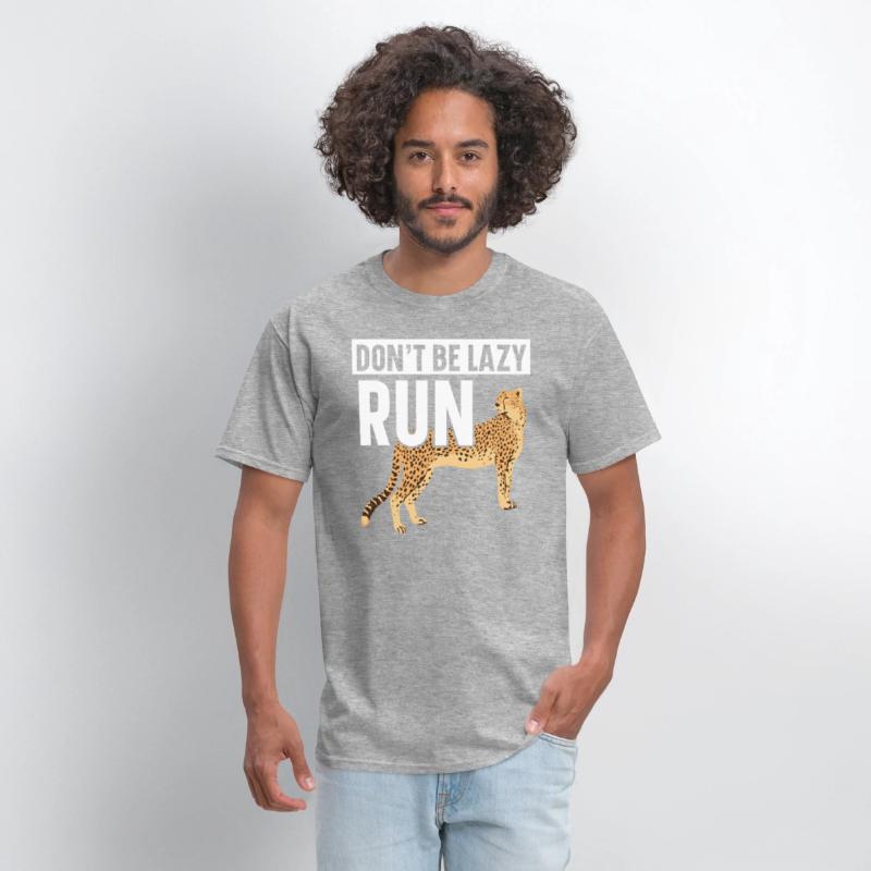 Don't Be Lazy Run Wildlife Zookeeper Cheetah
