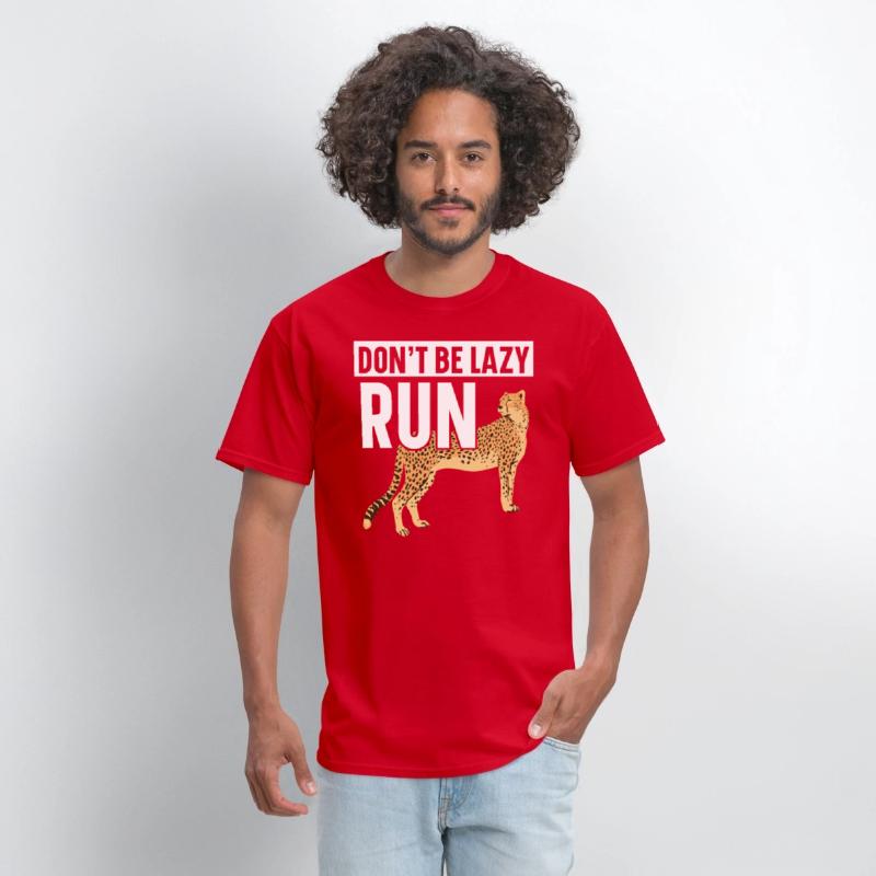 Don't Be Lazy Run Wildlife Zookeeper Cheetah