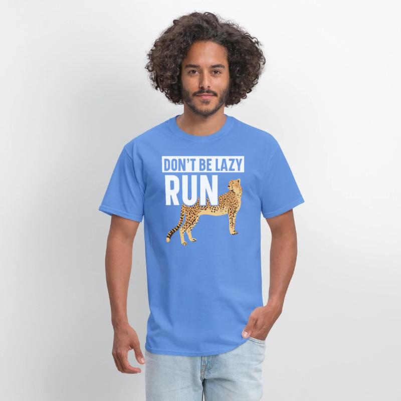 Don't Be Lazy Run Wildlife Zookeeper Cheetah