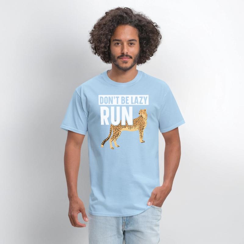 Don't Be Lazy Run Wildlife Zookeeper Cheetah