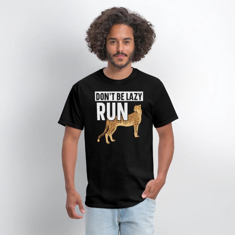 Don't Be Lazy Run Wildlife Zookeeper Cheetah