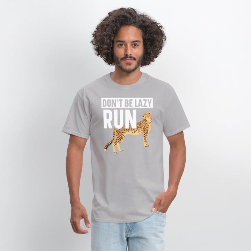 Don't Be Lazy Run Wildlife Zookeeper Cheetah