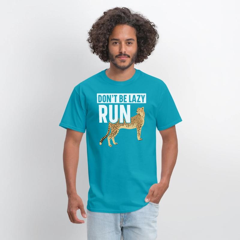 Don't Be Lazy Run Wildlife Zookeeper Cheetah