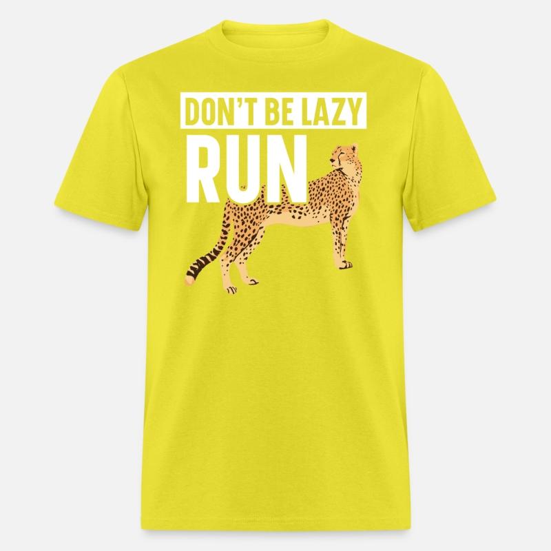 Don't Be Lazy Run Wildlife Zookeeper Cheetah