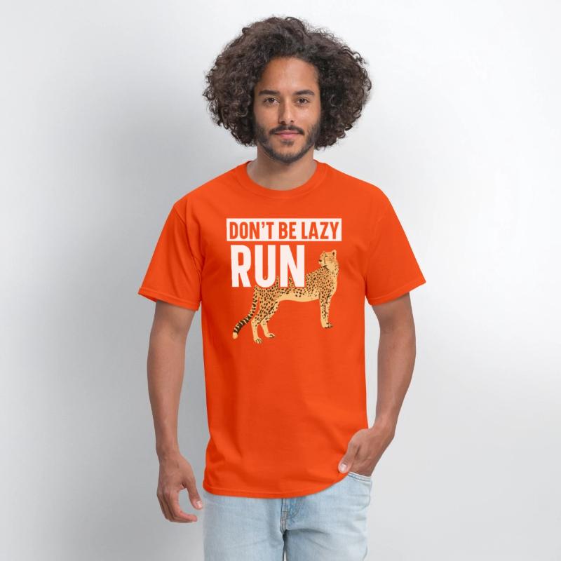 Don't Be Lazy Run Wildlife Zookeeper Cheetah