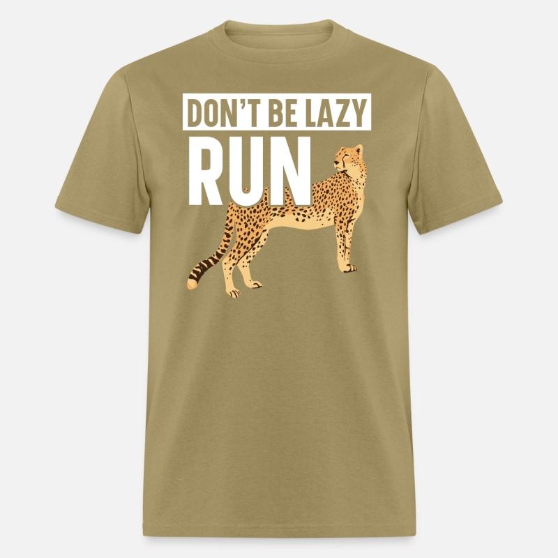 Don't Be Lazy Run Wildlife Zookeeper Cheetah