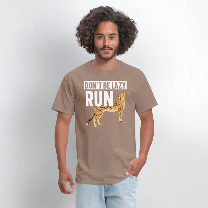 Don't Be Lazy Run Wildlife Zookeeper Cheetah