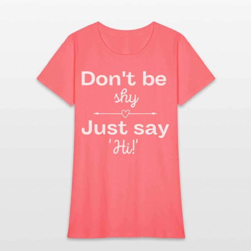 Don't be shy