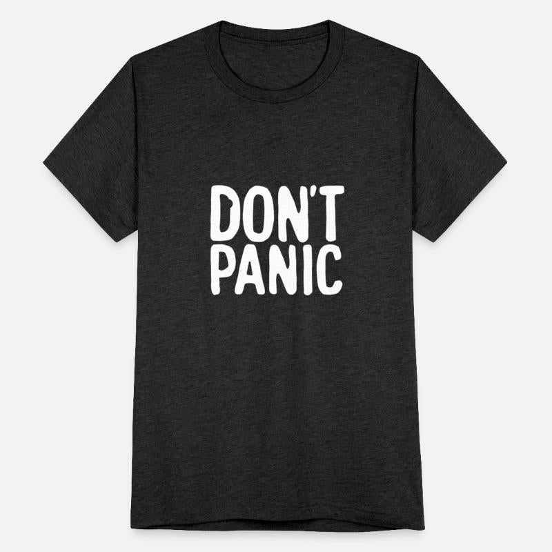 Don't Panic Funny Graphic