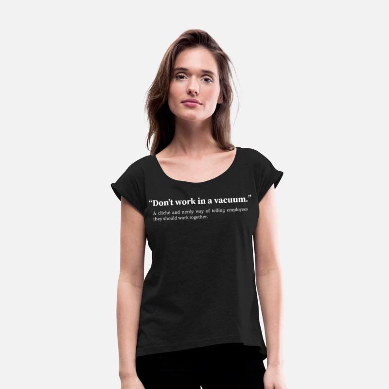 Don't work in a vacuum: Humorous Workplace Quote