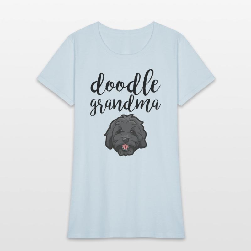 Doodle Grandma Black Goldendoodle
