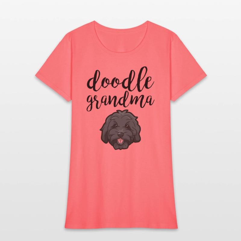 Doodle Grandma Black Goldendoodle