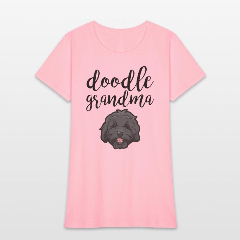 Doodle Grandma Black Goldendoodle