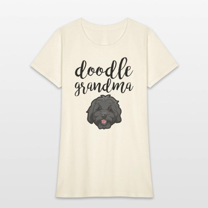 Doodle Grandma Black Goldendoodle