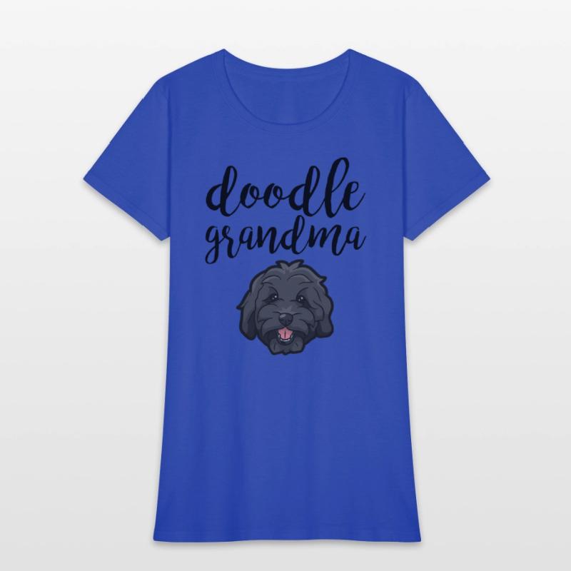 Doodle Grandma Black Goldendoodle