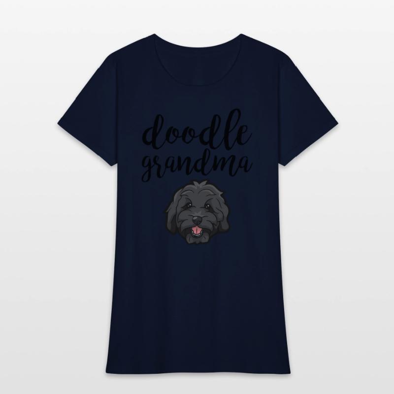 Doodle Grandma Black Goldendoodle