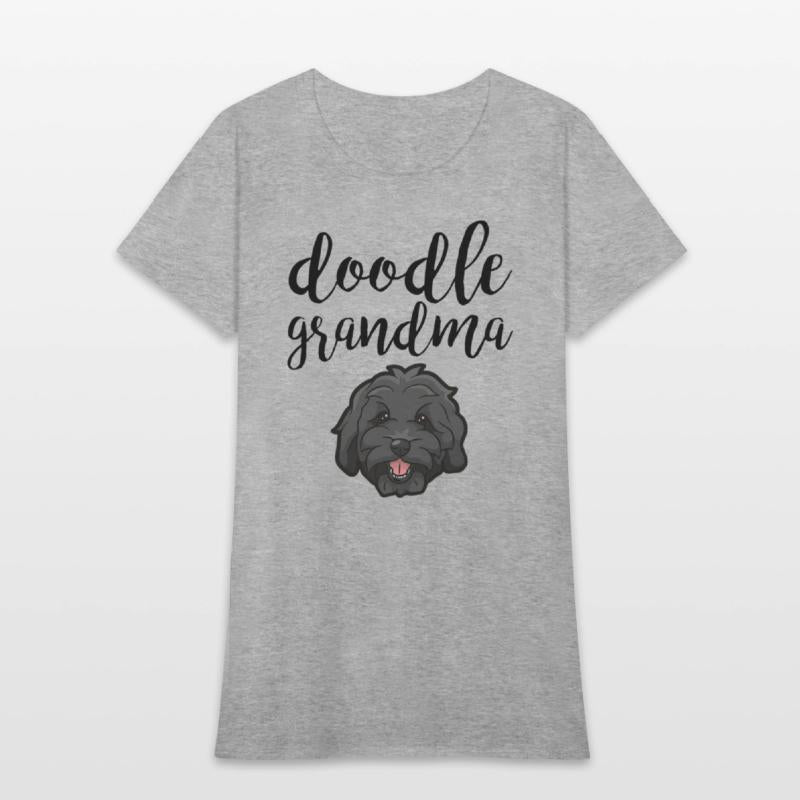 Doodle Grandma Black Goldendoodle