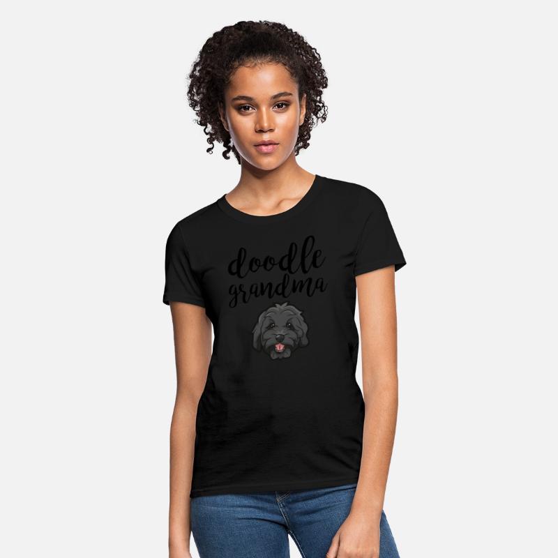 Doodle Grandma Black Goldendoodle