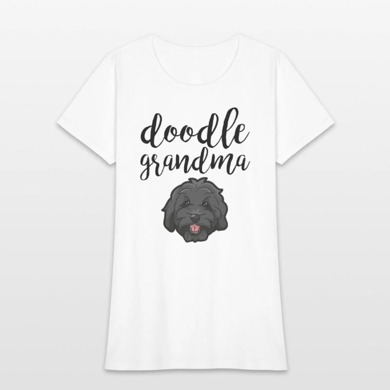 Doodle Grandma Black Goldendoodle