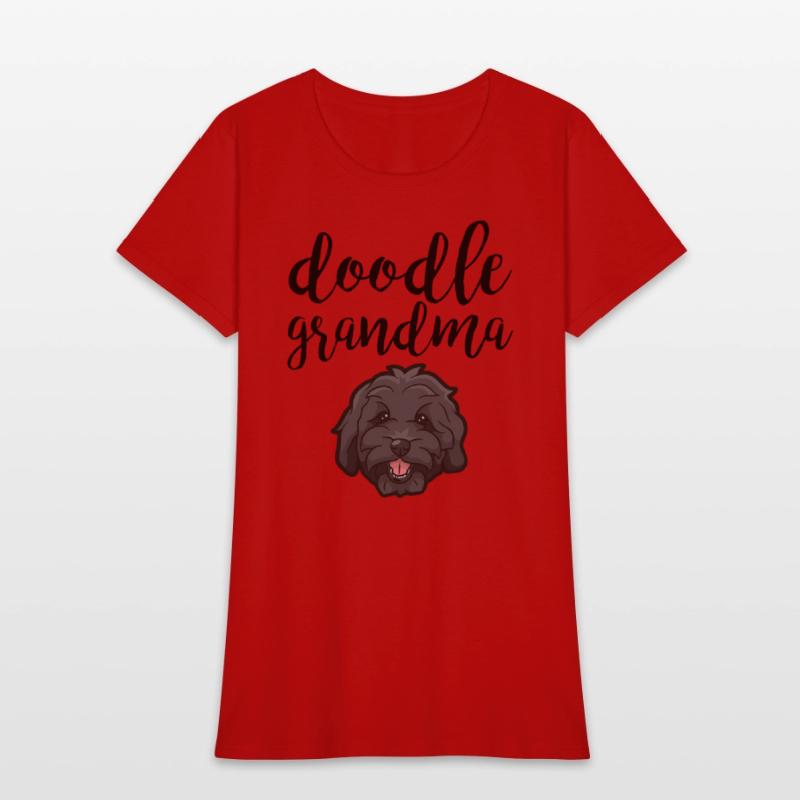 Doodle Grandma Black Goldendoodle