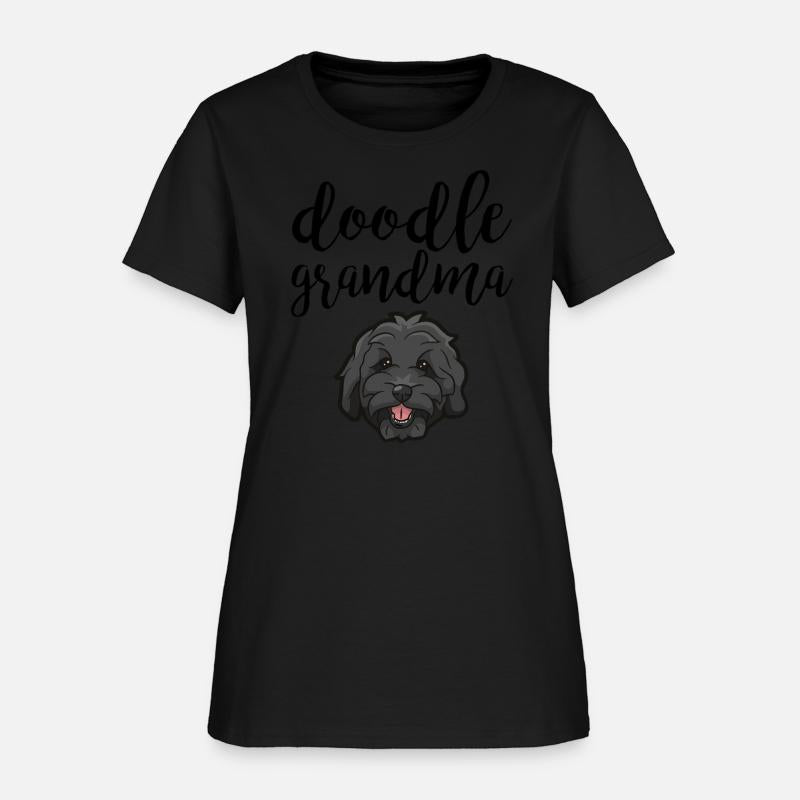 Doodle Grandma Black Goldendoodle
