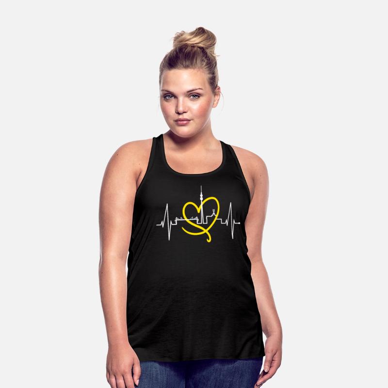 Dortmund Skyline Heartbeat Love Red Heart Ruhrpott