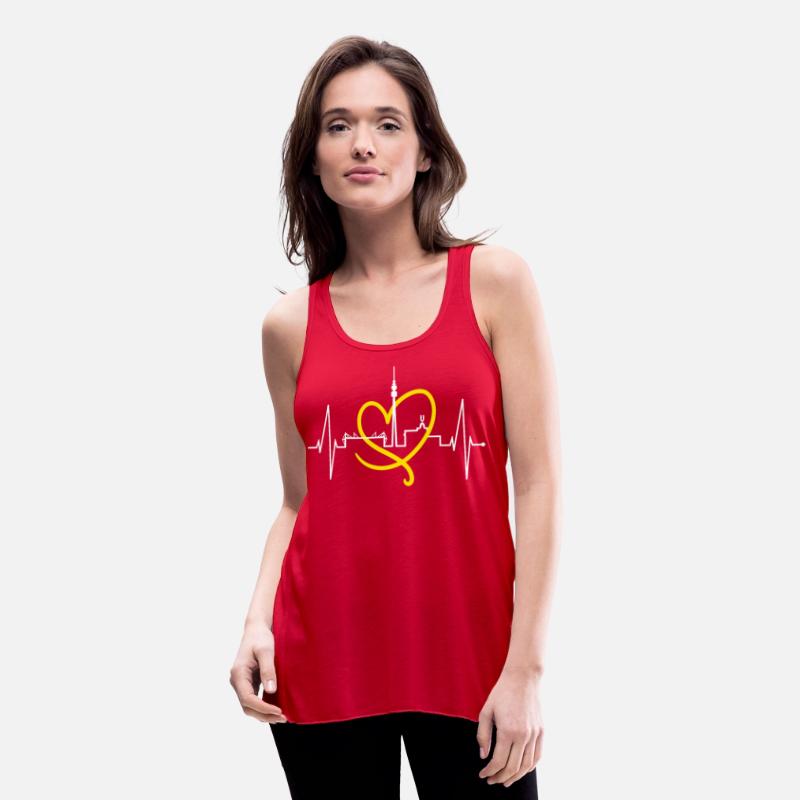 Dortmund Skyline Heartbeat Love Red Heart Ruhrpott