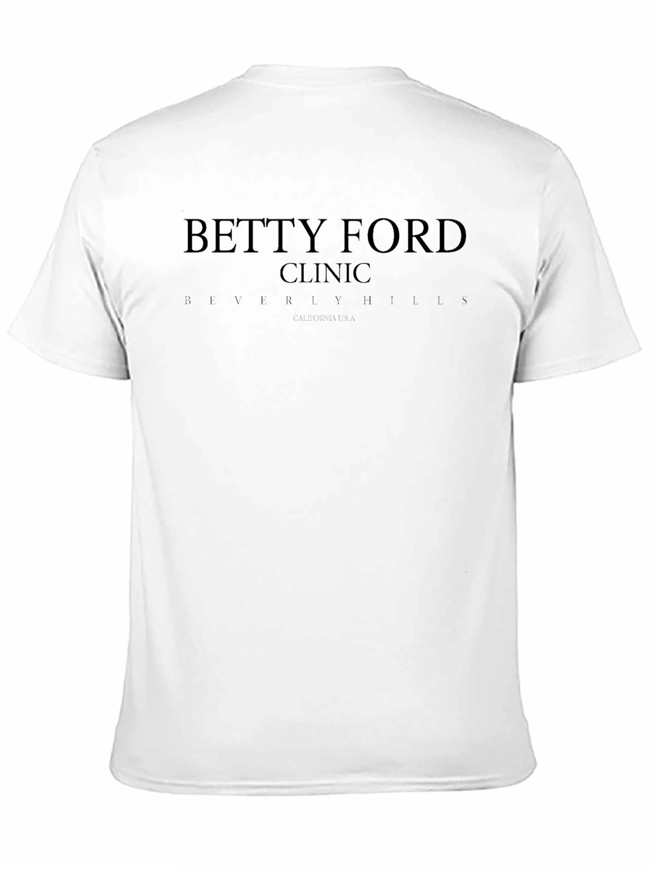Betty Ford Clinic Black T-Shirt