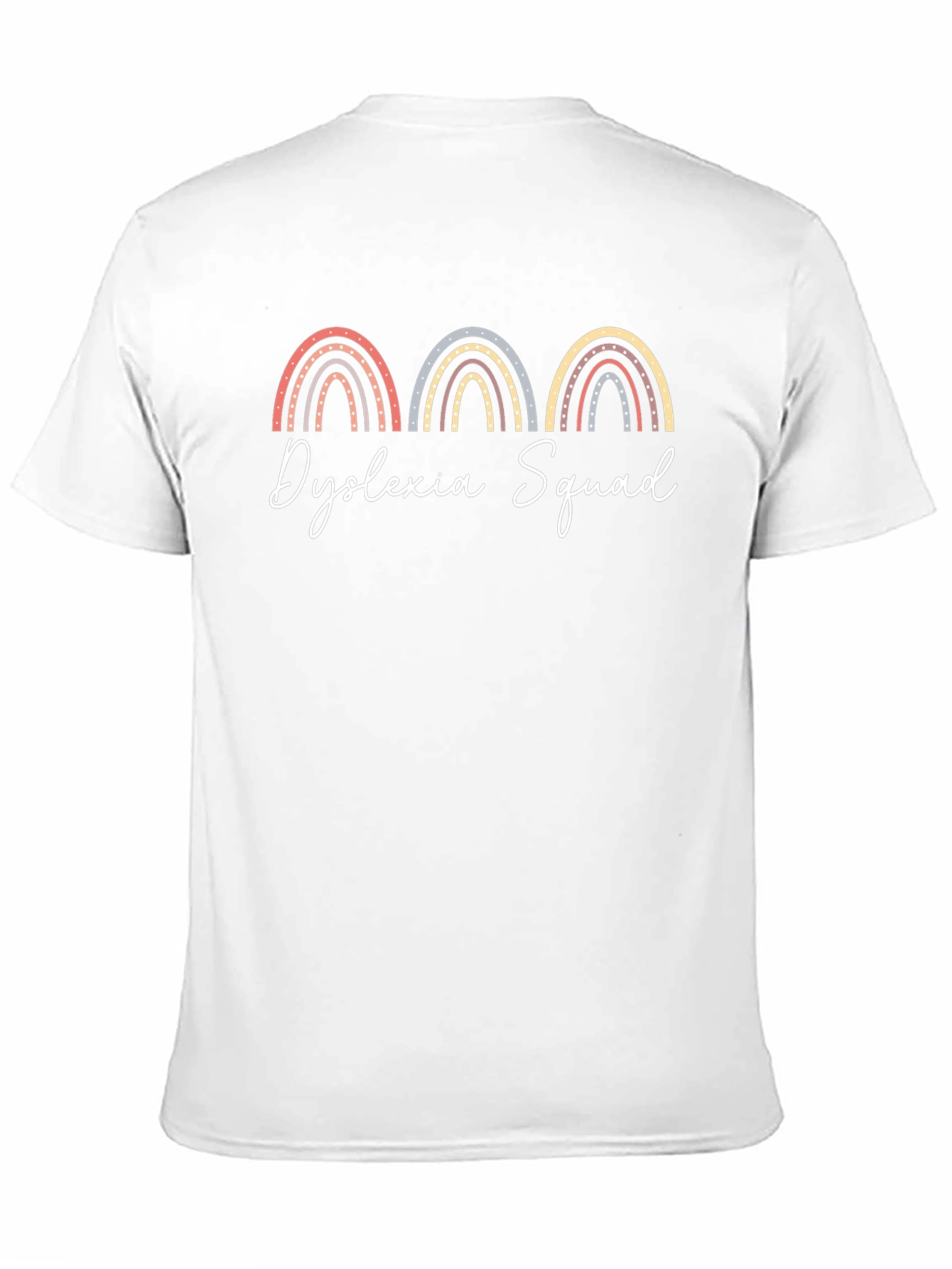 Dyslexia Squad Rainbow Graphic Tee
